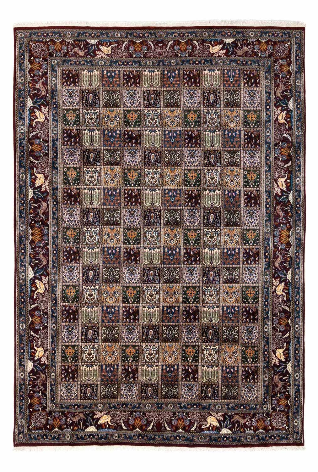 Alfombra persa - Clásica - 354 x 249 cm - rojo oscuro