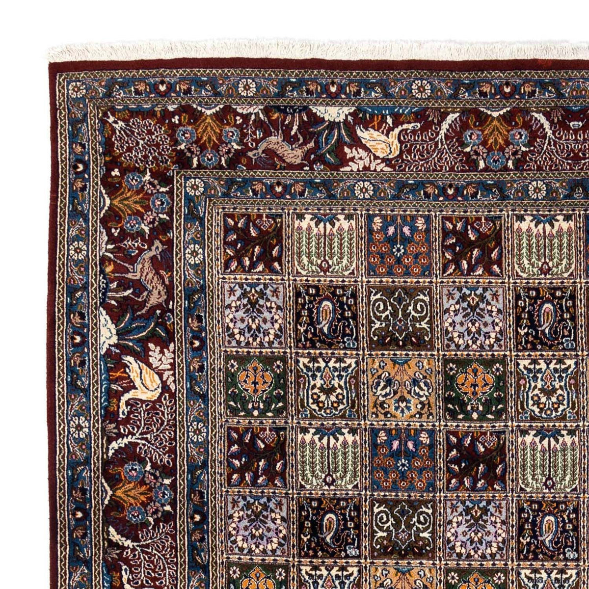 Alfombra persa - Clásica - 354 x 249 cm - rojo oscuro