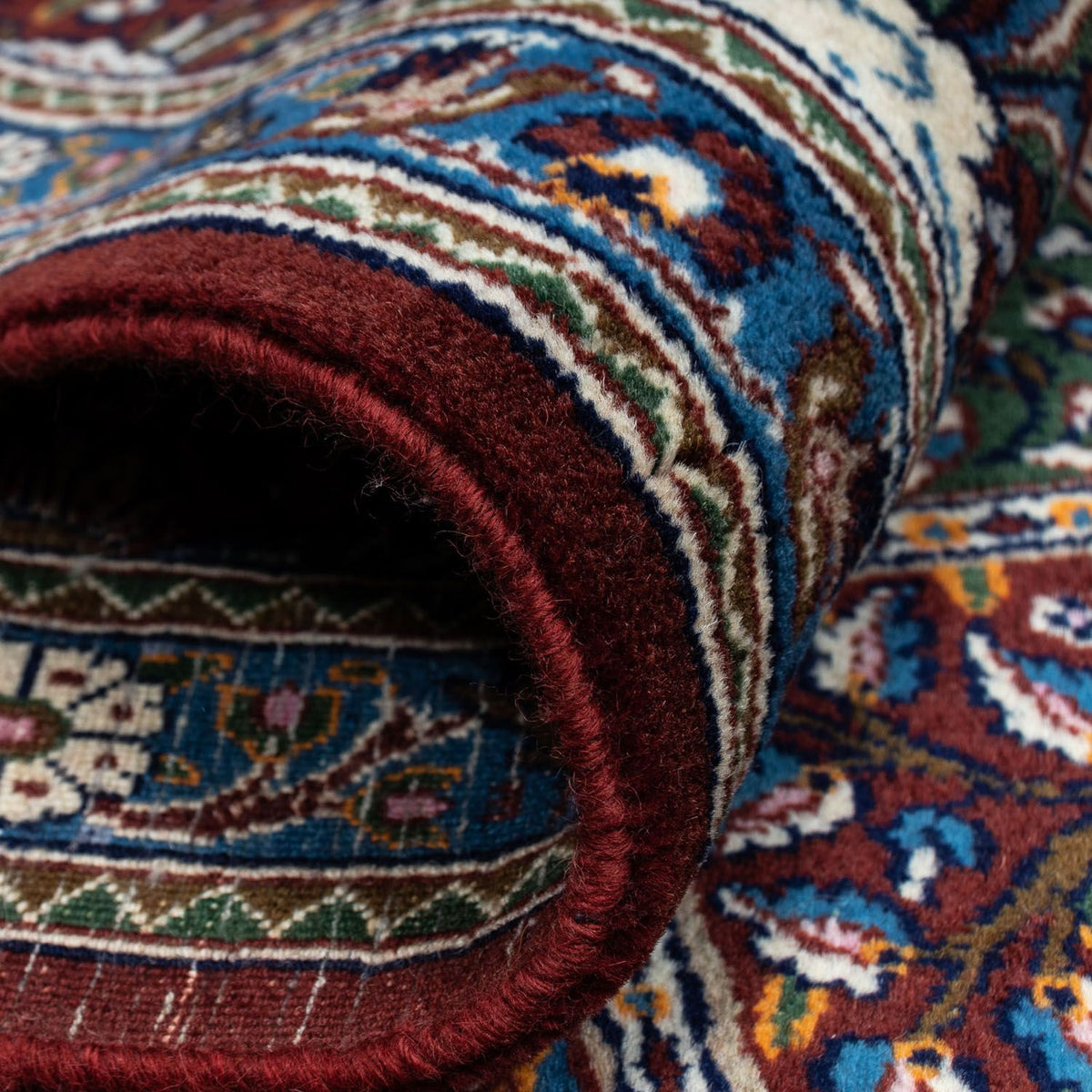 Alfombra persa - Clásica - 354 x 249 cm - rojo oscuro