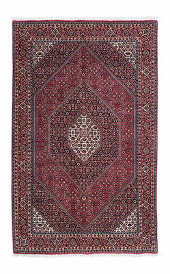 Alfombra persa - Bidjar - 204 x 131 cm - rojo claro