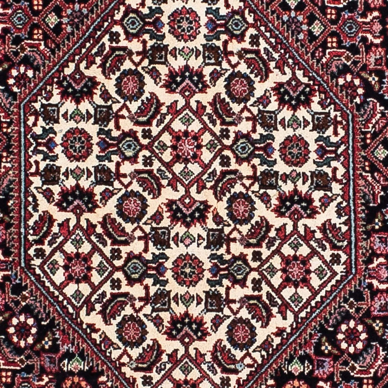 Alfombra persa - Bidjar - 204 x 131 cm - rojo claro