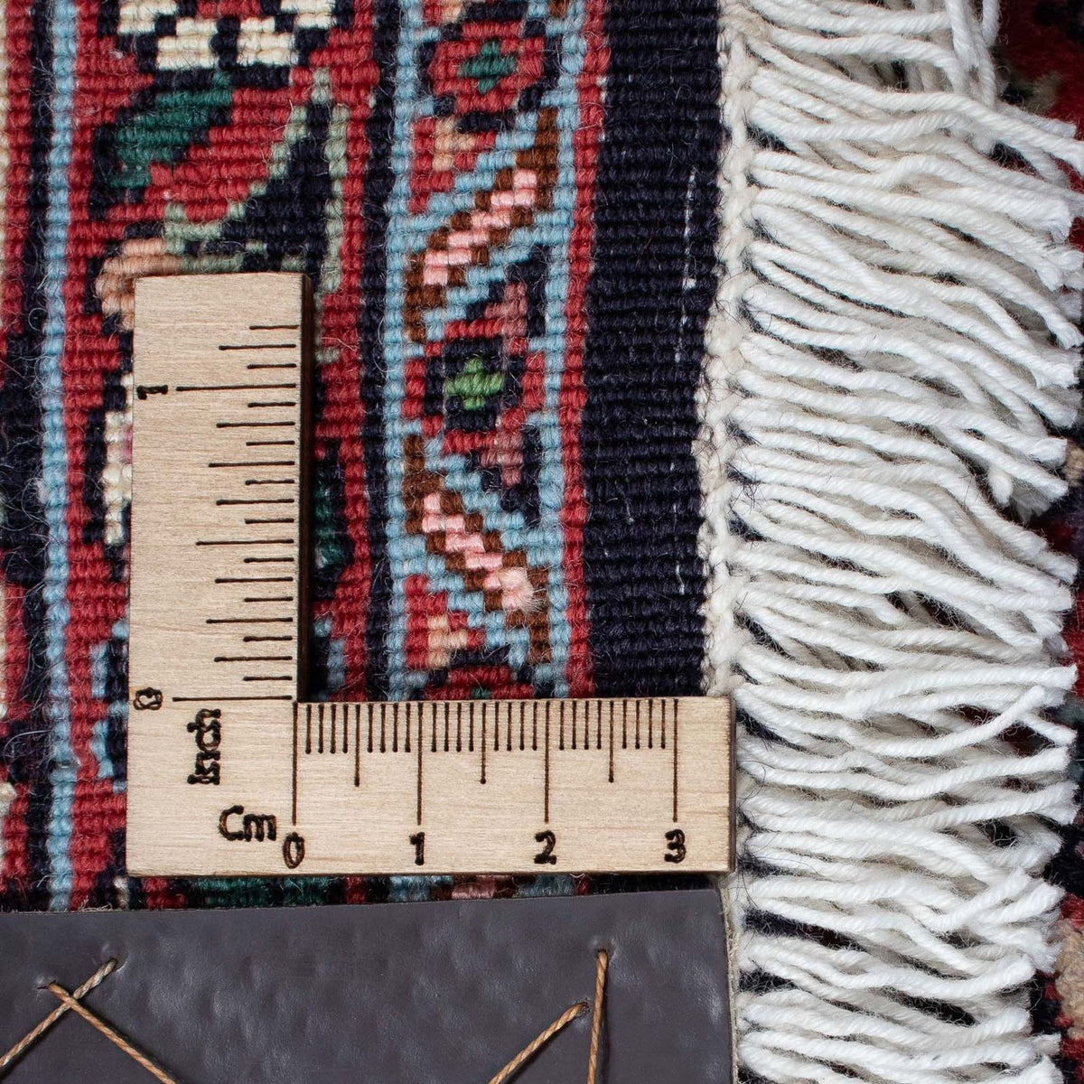 Alfombra persa - Bidjar - 204 x 131 cm - rojo claro