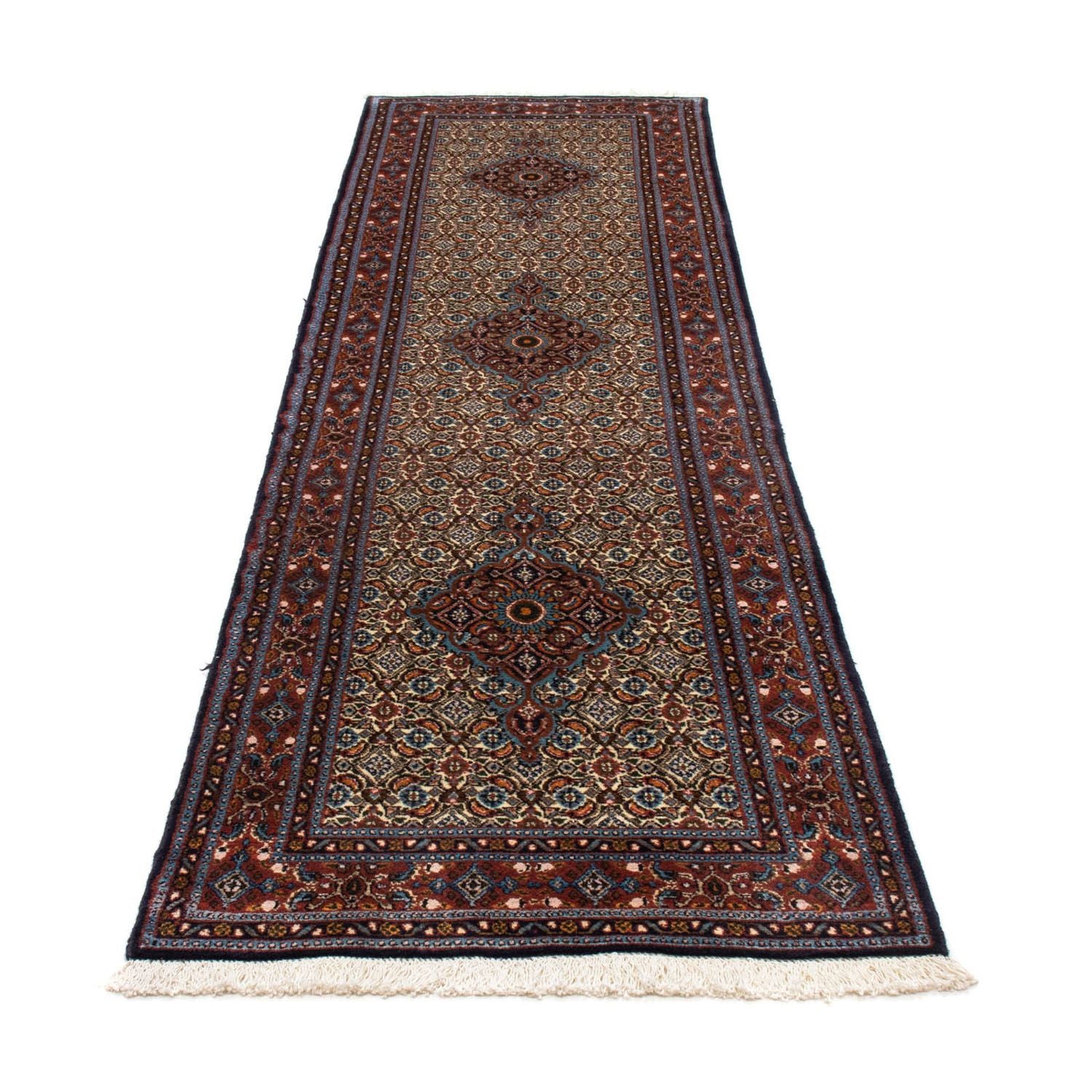 Alfombra de pasillo Alfombra persa - Clásica - 285 x 73 cm - beige