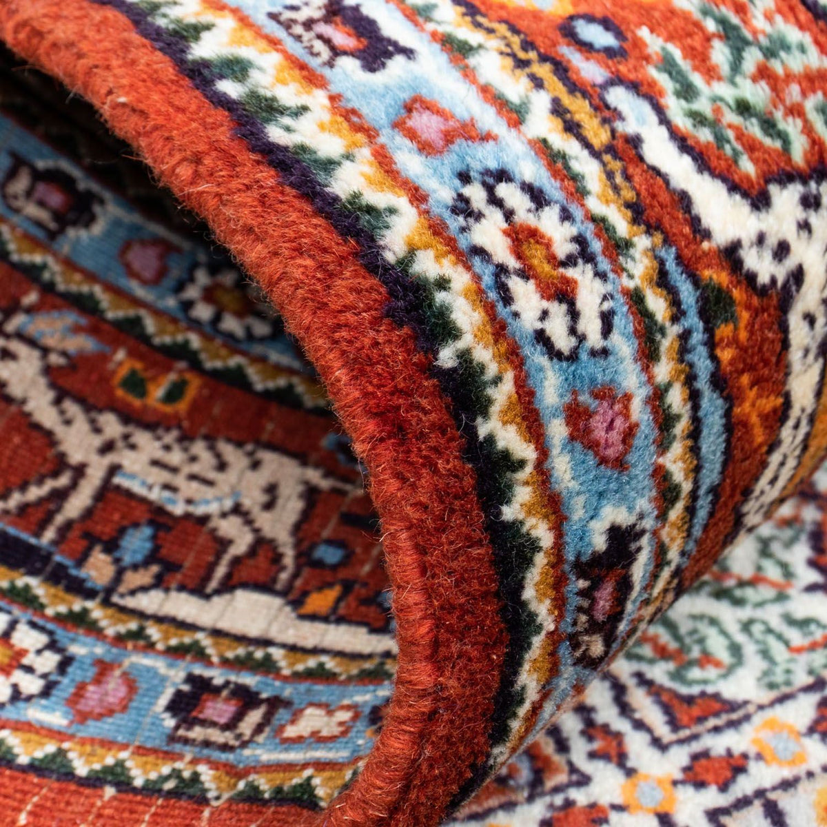 Alfombra de pasillo Alfombra persa - Clásica - 291 x 81 cm - beige