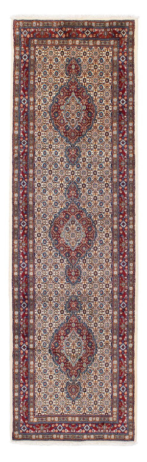 Alfombra de pasillo Alfombra persa - Clásica - 293 x 81 cm - beige