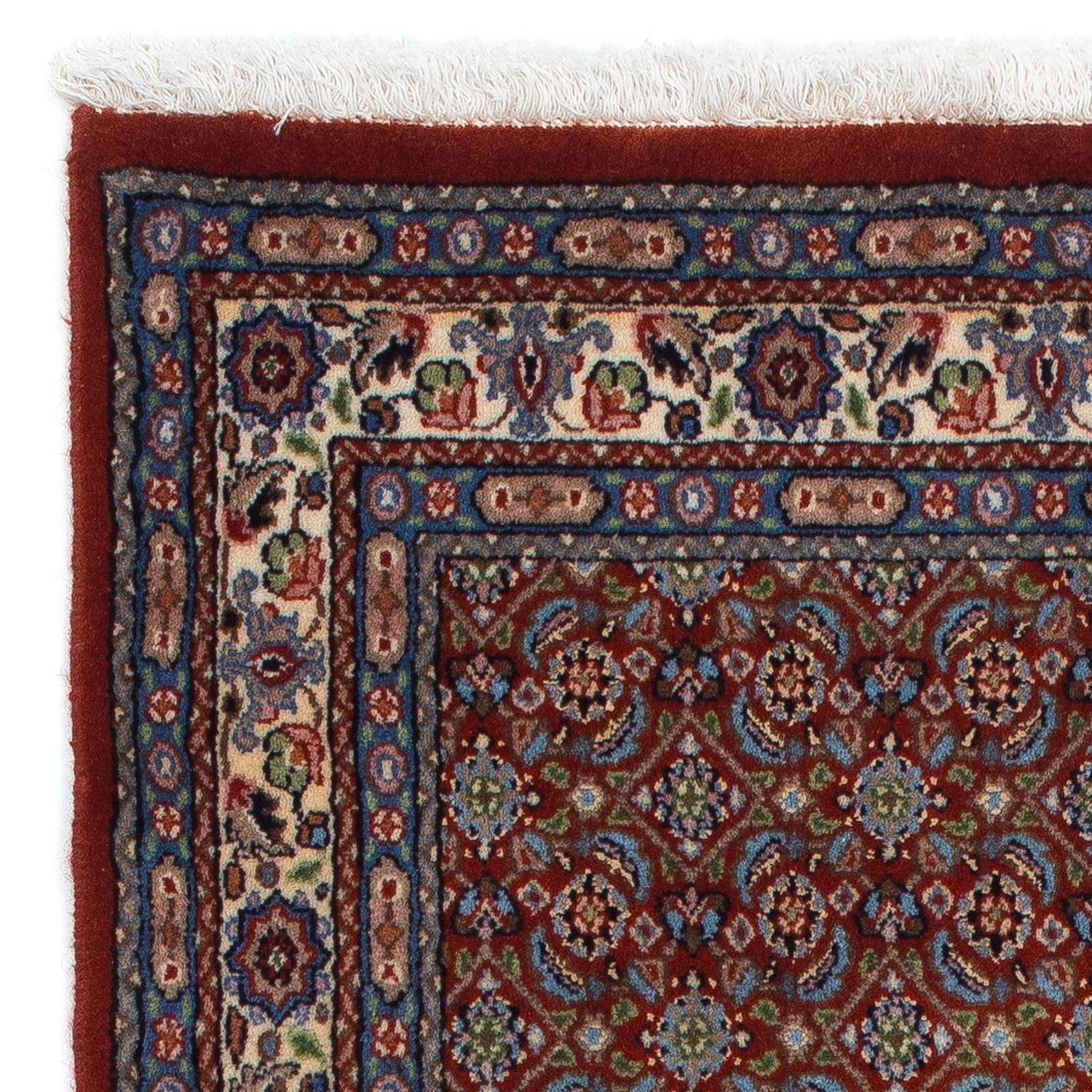 Alfombra persa - Clásica - 127 x 81 cm - rojo oscuro