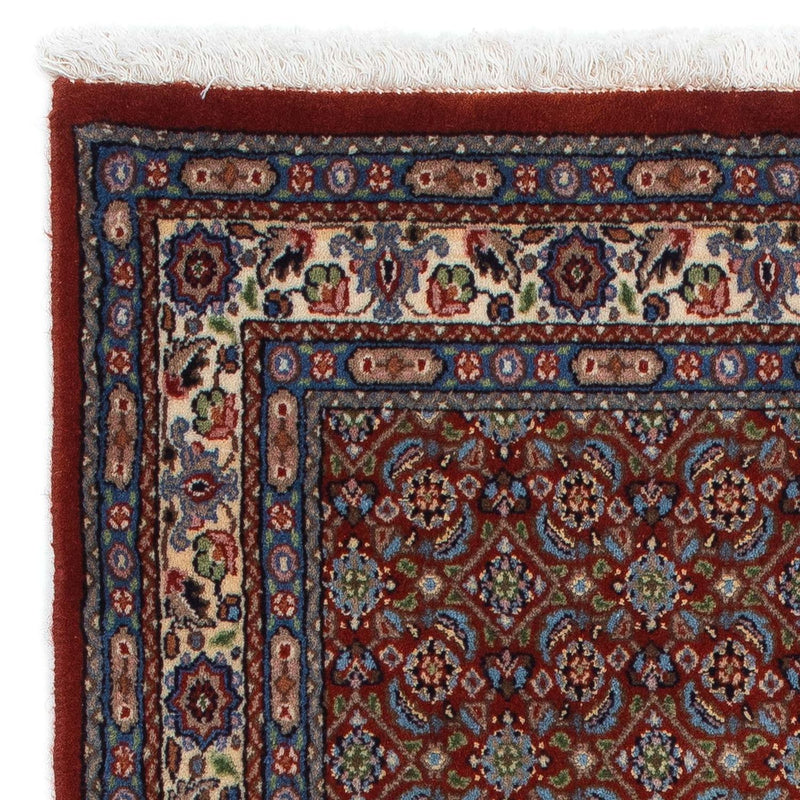 Alfombra persa - Clásica - 127 x 81 cm - rojo oscuro