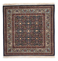Alfombra persa - Clásica cuadrado  - 104 x 101 cm - azul oscuro