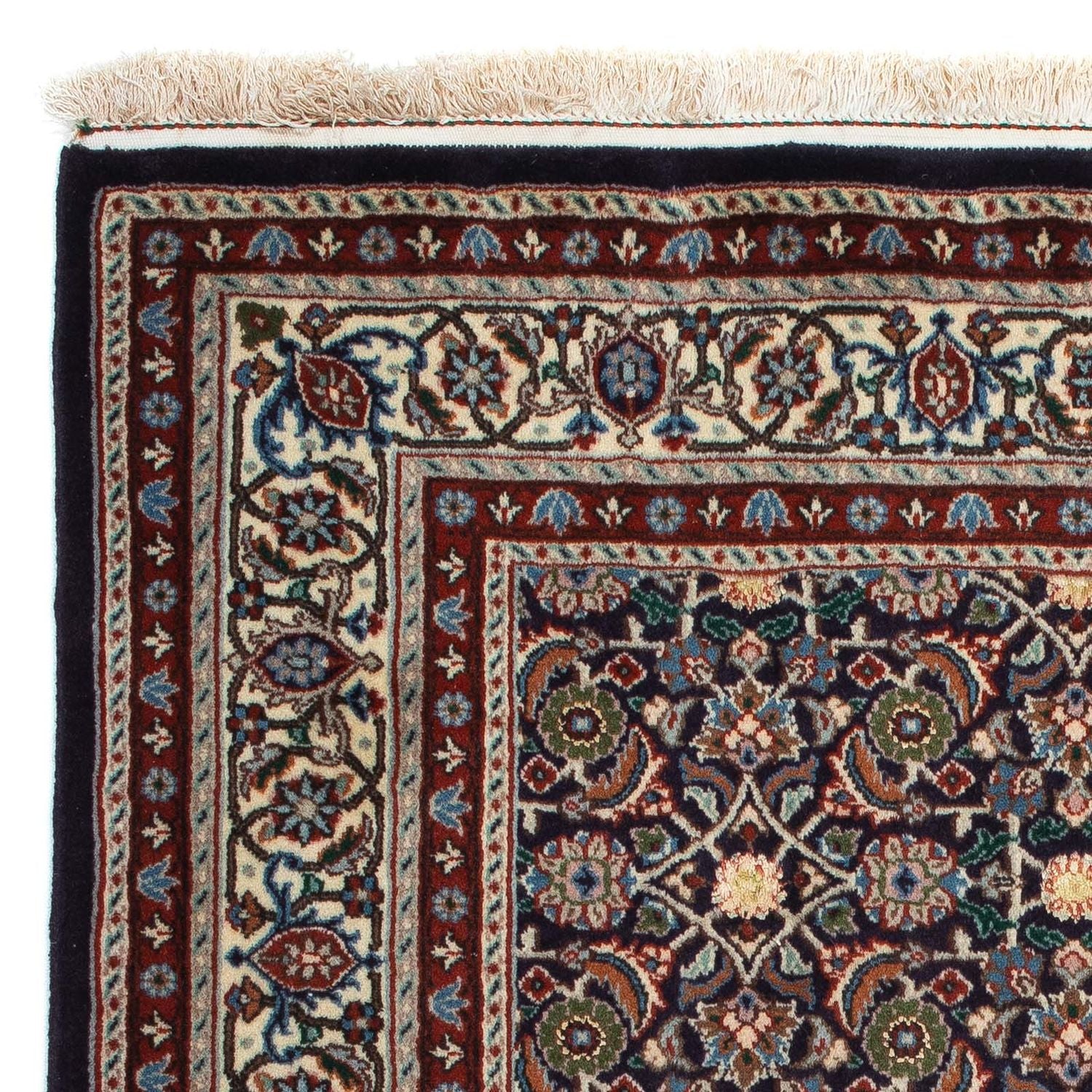 Alfombra persa - Clásica cuadrado  - 104 x 101 cm - azul oscuro
