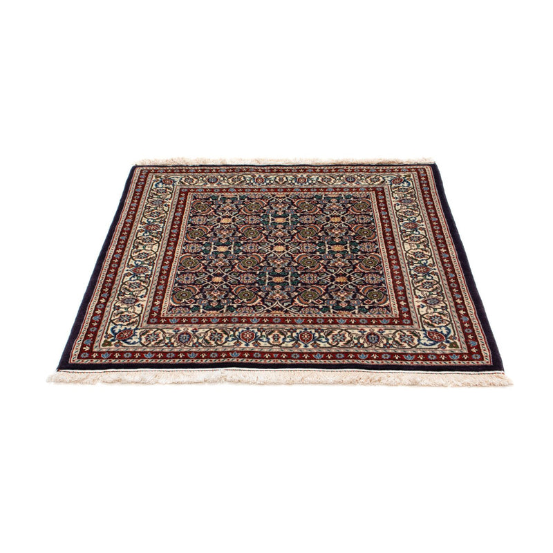 Alfombra persa - Clásica cuadrado  - 104 x 101 cm - azul oscuro