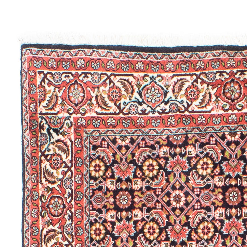 Alfombra persa - Bidjar - 158 x 110 cm - azul oscuro