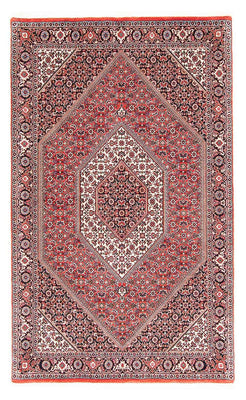 Alfombra persa - Bidjar - 181 x 108 cm - rojo