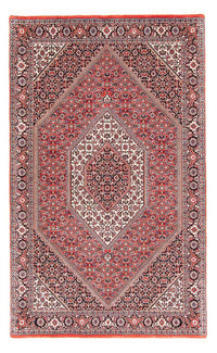 Alfombra persa - Bidjar - 181 x 108 cm - rojo