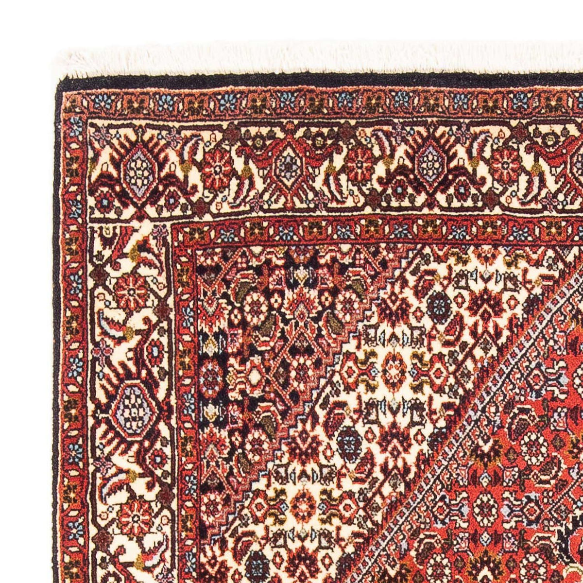 Alfombra persa - Bidjar - 190 x 110 cm - rojo
