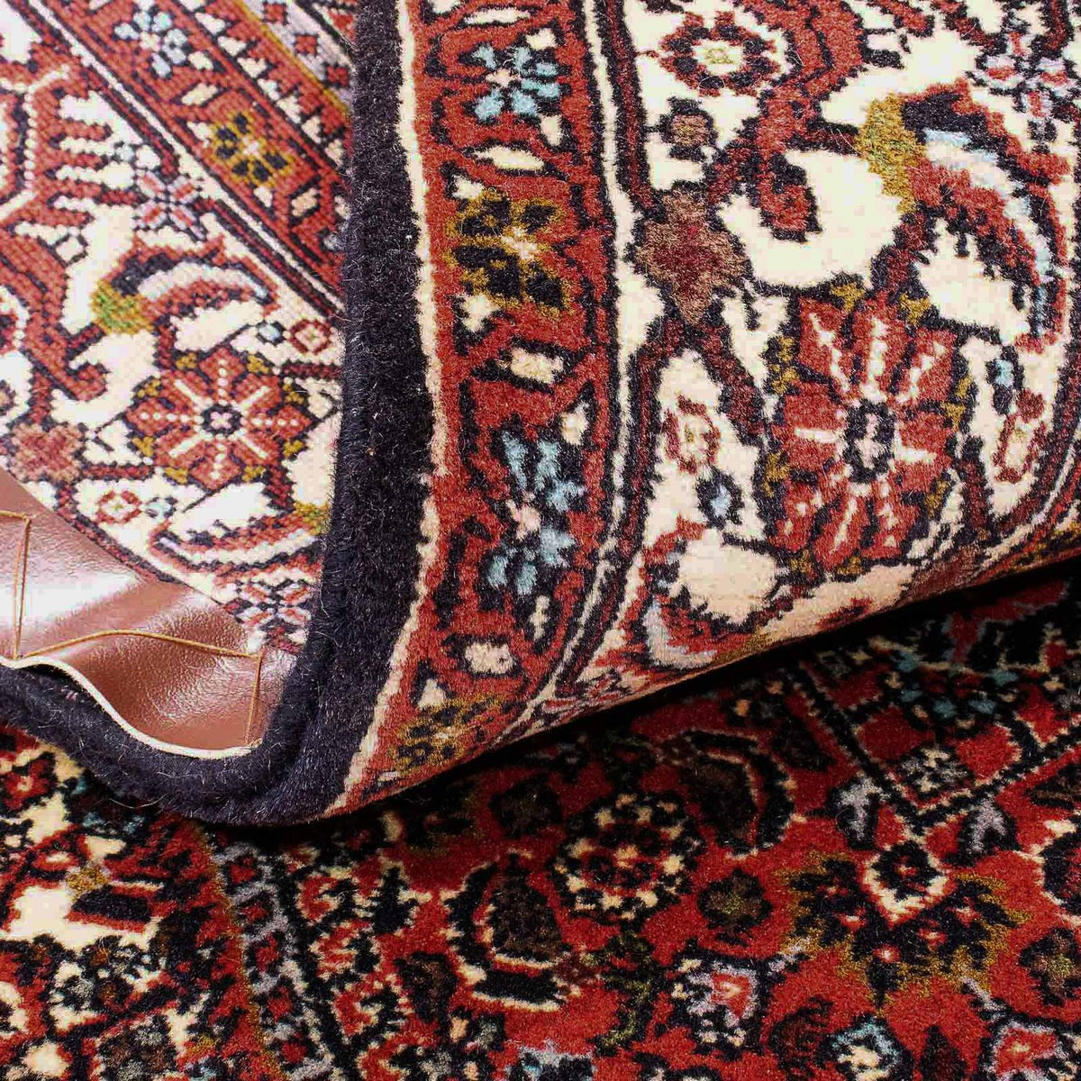 Alfombra persa - Bidjar - 190 x 110 cm - rojo