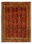 Alfombra persa - Nómada - 288 x 200 cm - rojo oscuro