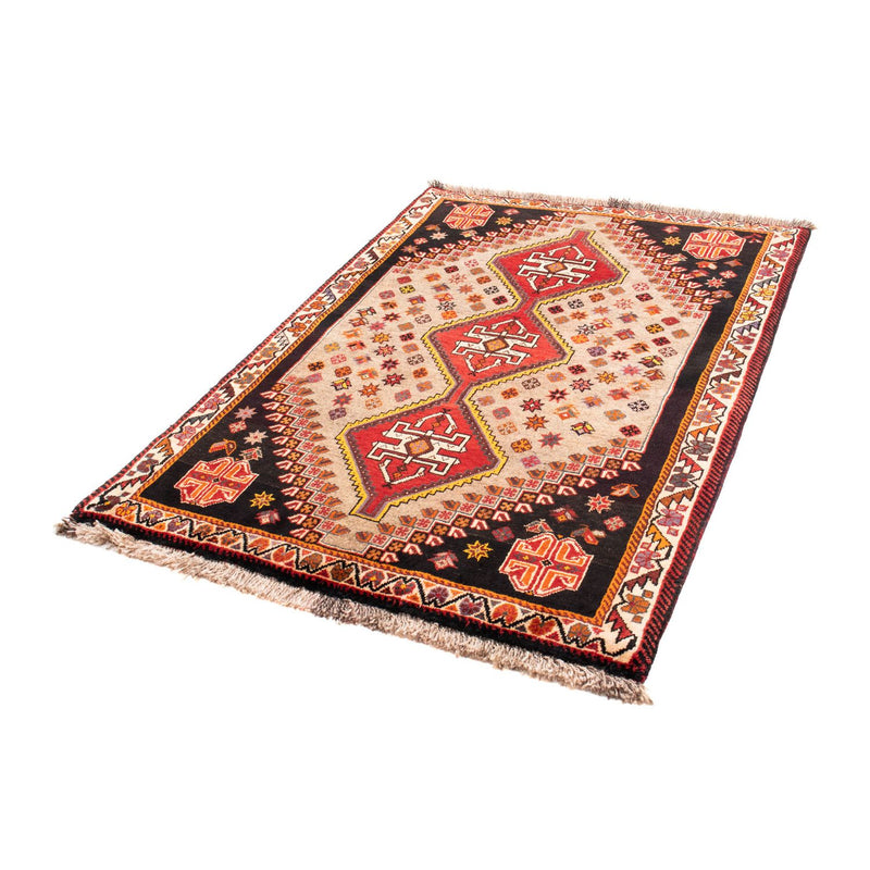 Alfombra persa - Nómada - 160 x 110 cm - marrón claro