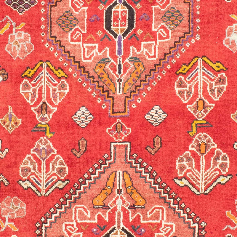 Alfombra persa - Nómada - 153 x 110 cm - rojo oscuro