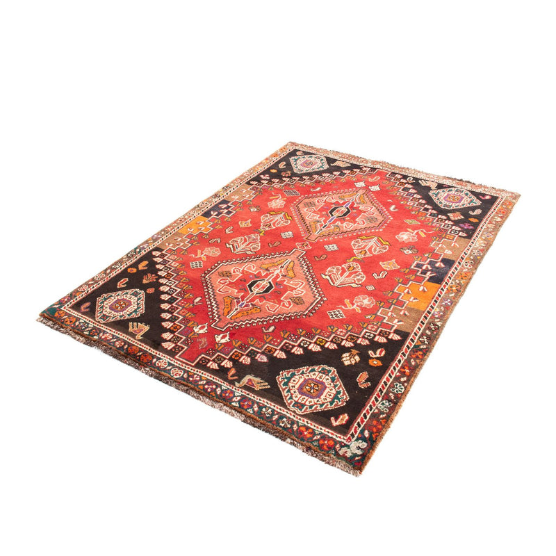 Alfombra persa - Nómada - 153 x 110 cm - rojo oscuro
