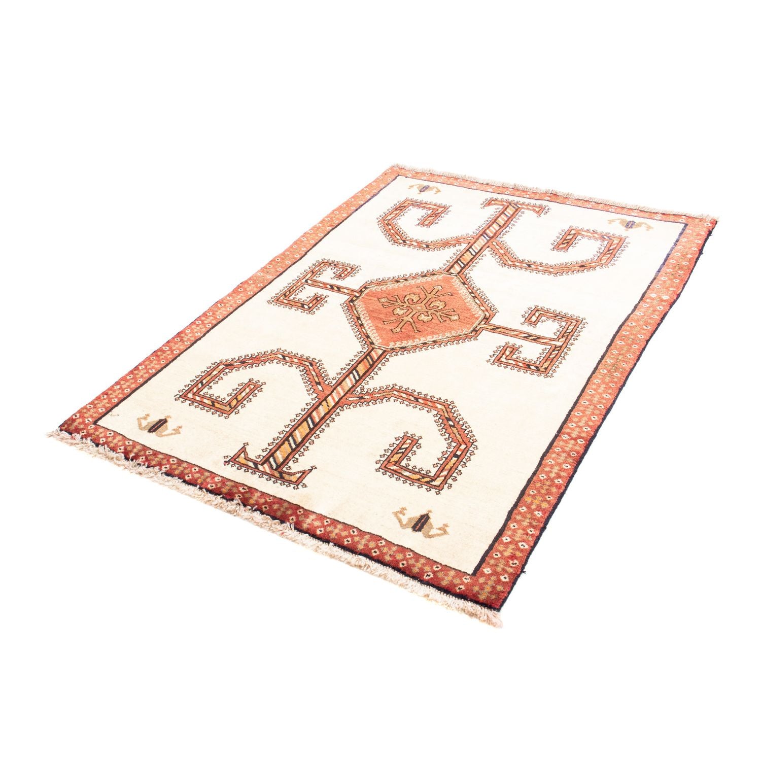Alfombra persa - Nómada - 152 x 110 cm - beige