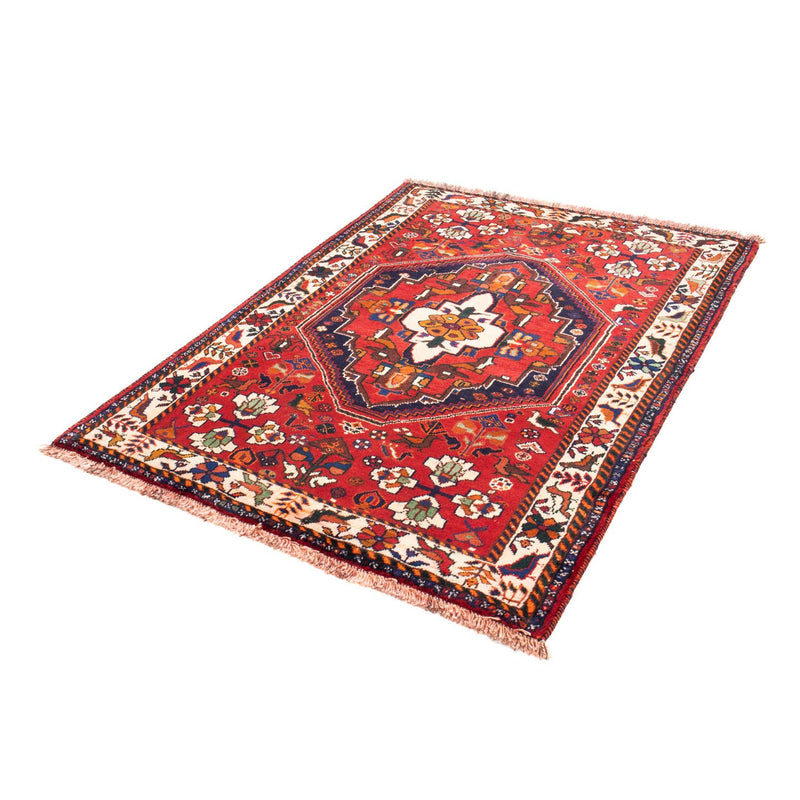 Alfombra persa - Nómada - 158 x 106 cm - rojo oscuro