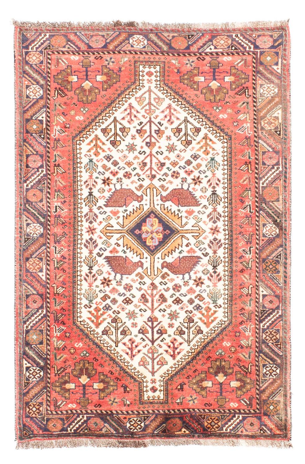Alfombra persa - Nómada - 162 x 107 cm - beige