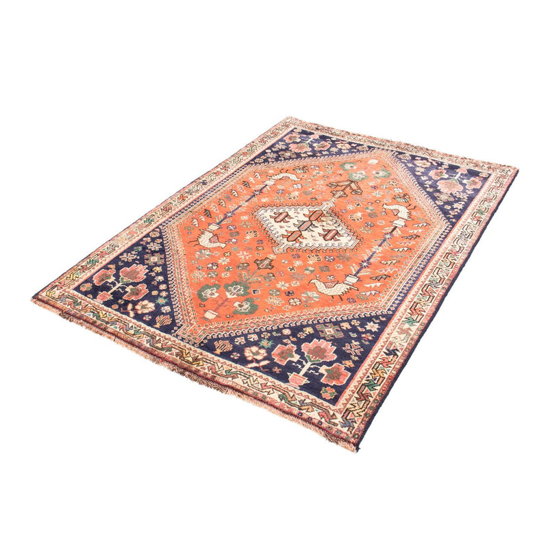 Alfombra persa - Nómada - 148 x 108 cm - rojo claro