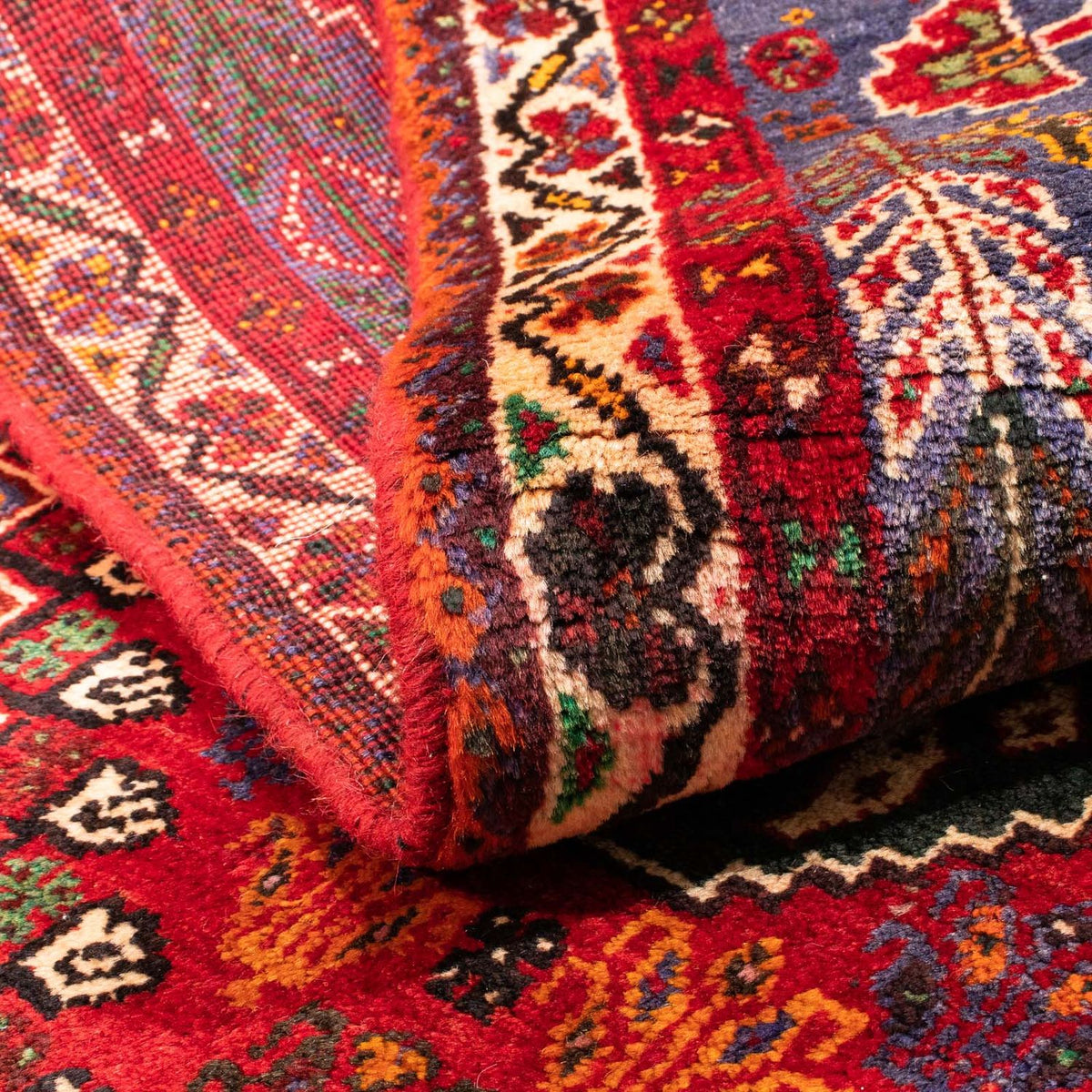 Alfombra persa - Nómada - 163 x 111 cm - rojo oscuro