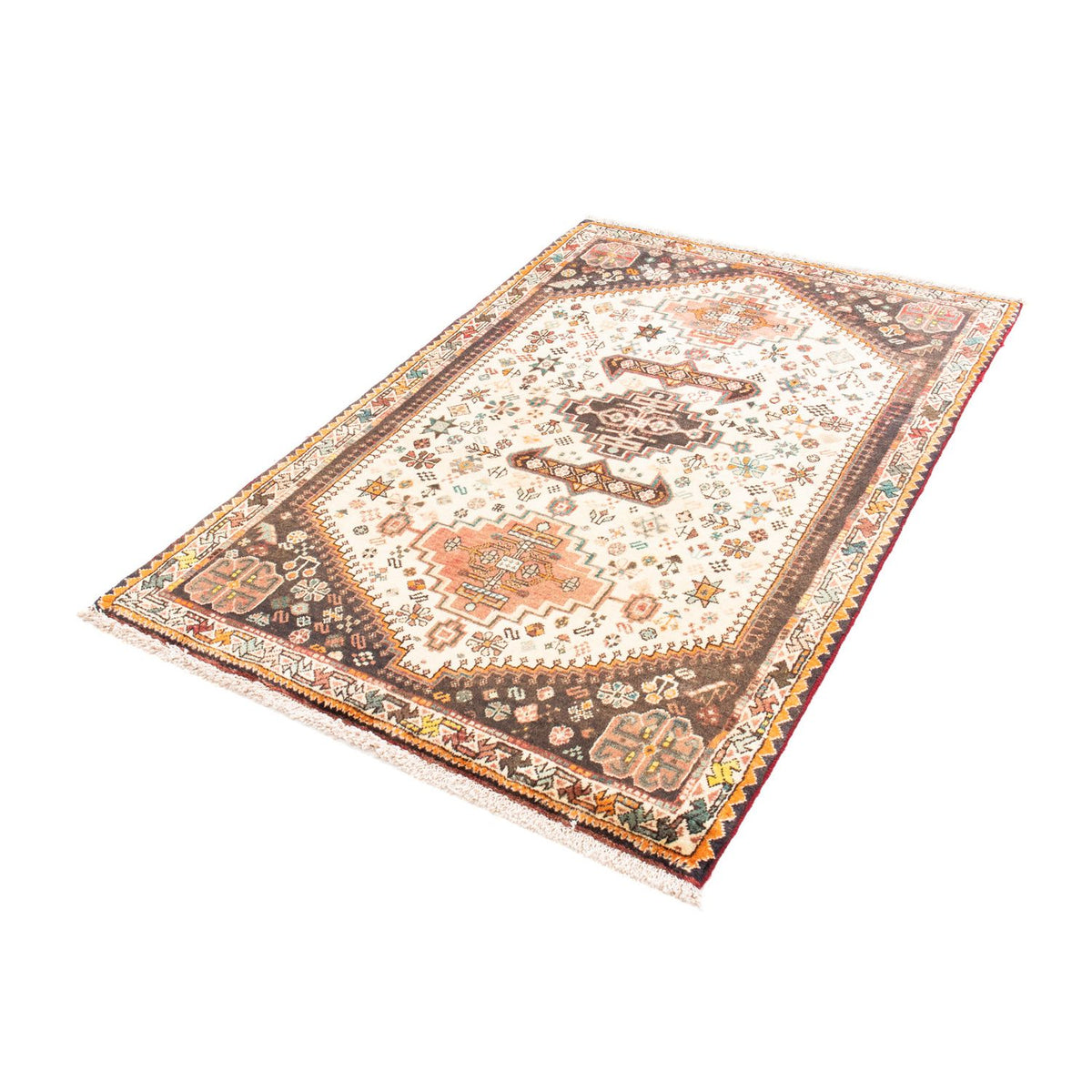 Alfombra persa - Nómada - 158 x 101 cm - beige