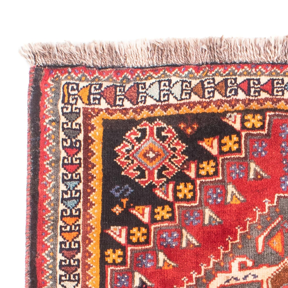 Alfombra persa - Nómada - 144 x 83 cm - rojo