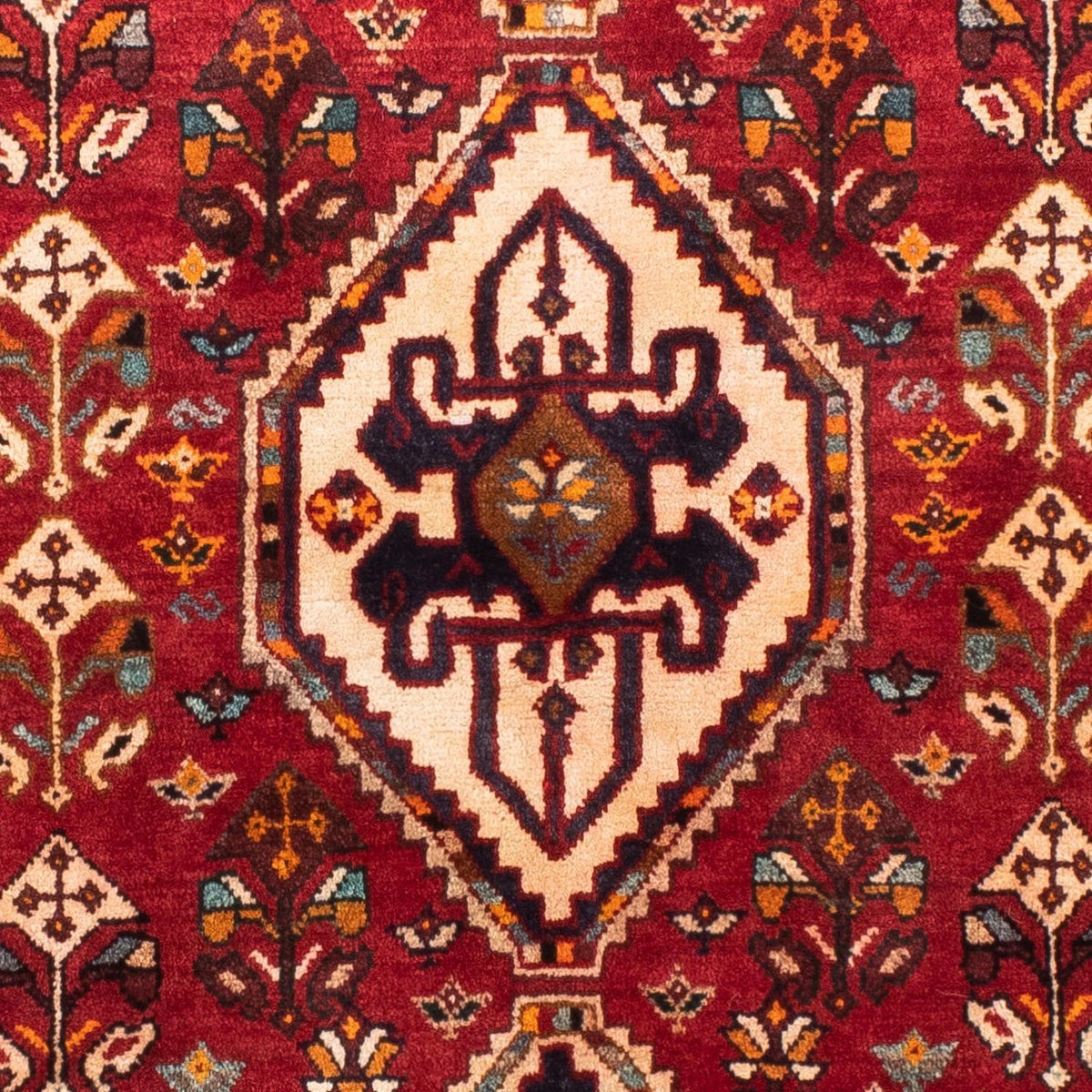 Alfombra de pasillo Alfombra persa - Nómada - 170 x 73 cm - rojo oscuro