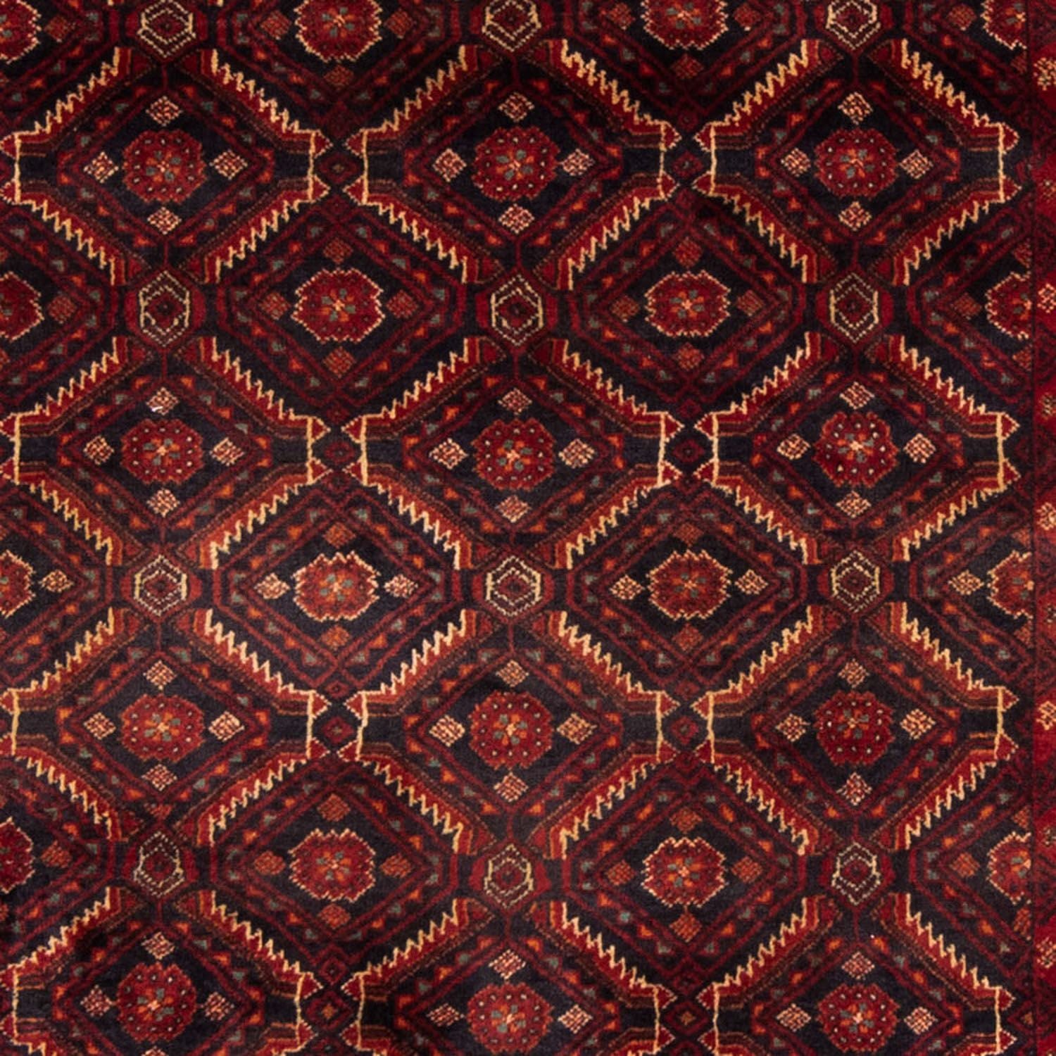 Alfombra Belutsch - 193 x 111 cm - rojo