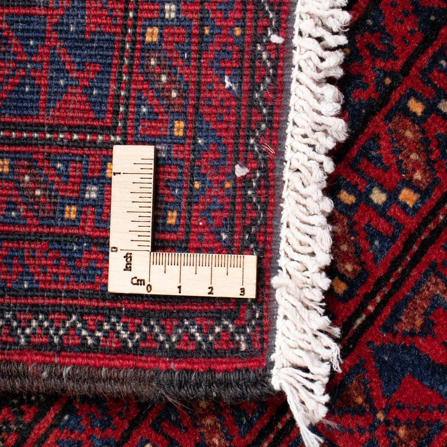 Alfombra de pasillo Alfombra Belutsch - 175 x 92 cm - rojo oscuro
