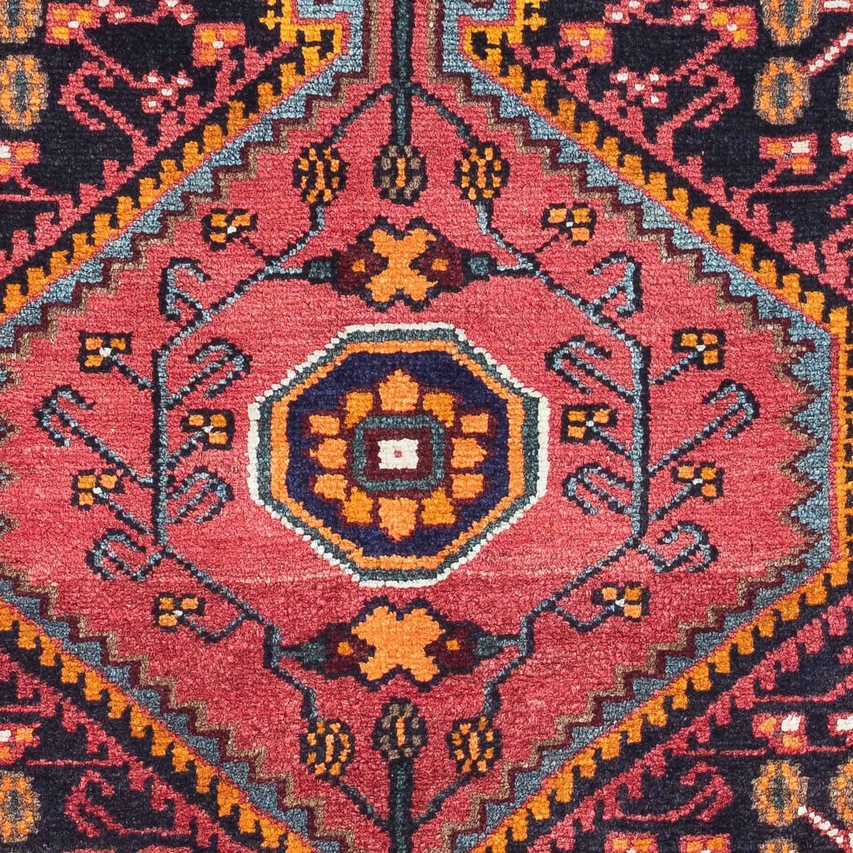 Alfombra persa - Nómada - 142 x 90 cm - rojo claro