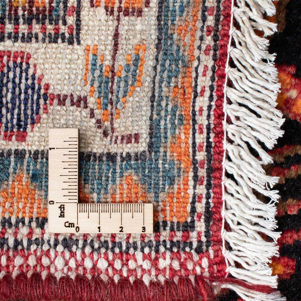 Alfombra persa - Nómada - 142 x 90 cm - rojo claro