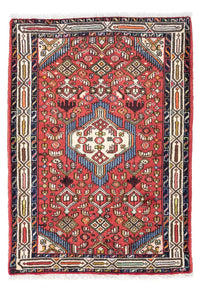 Alfombra persa - Nómada - 120 x 83 cm - rojo