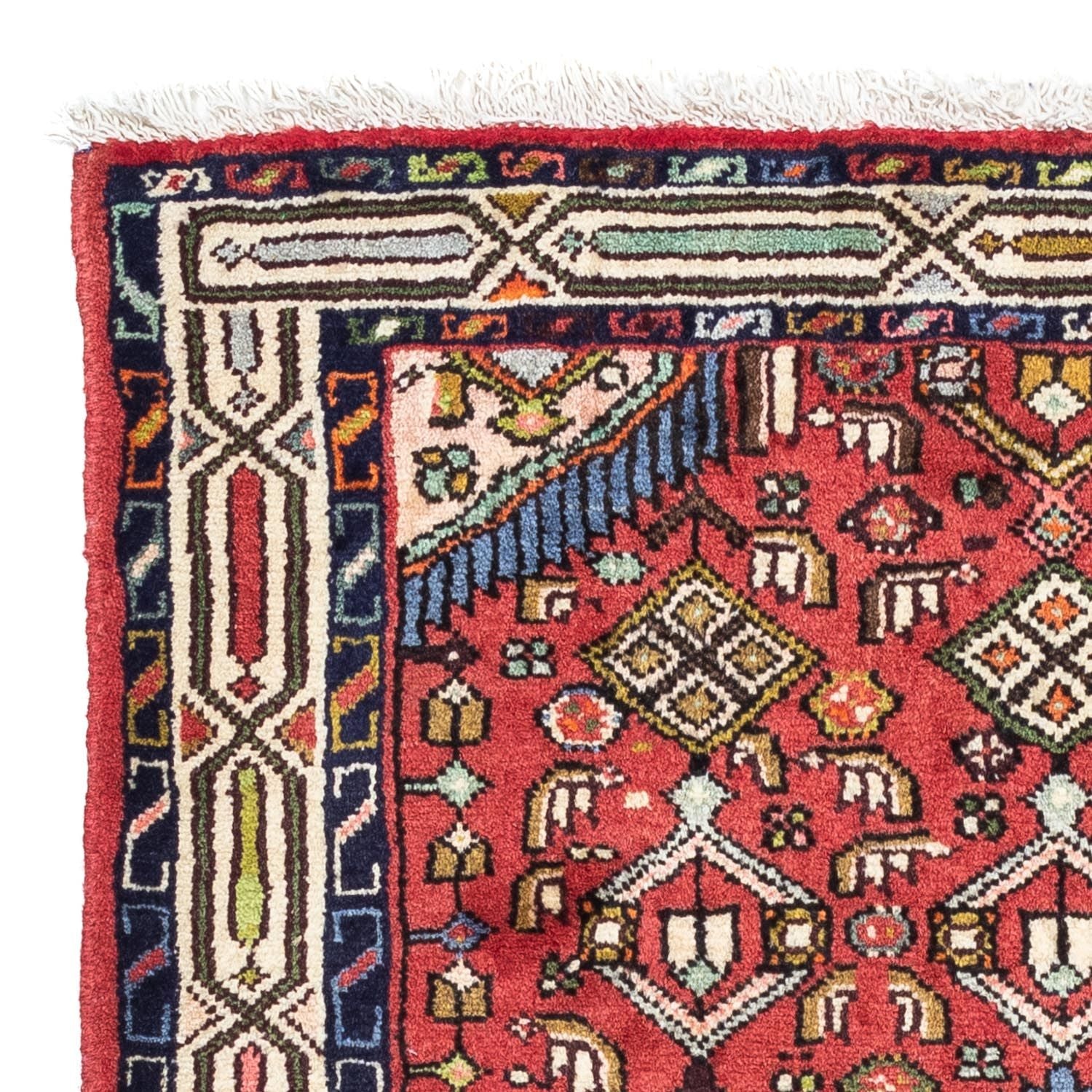 Alfombra persa - Nómada - 120 x 83 cm - rojo