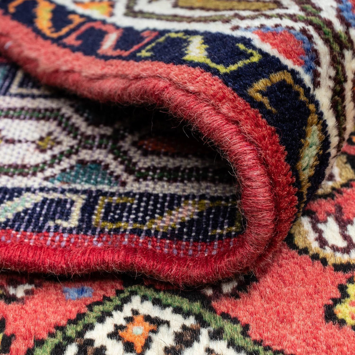 Alfombra persa - Nómada - 120 x 83 cm - rojo