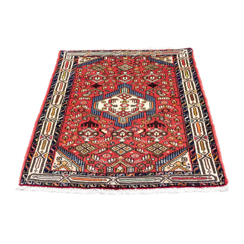 Alfombra persa - Nómada - 120 x 83 cm - rojo