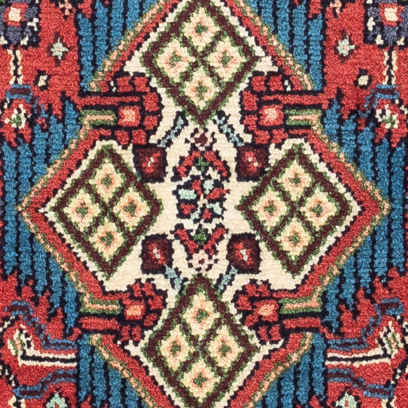 Alfombra persa - Nómada - 128 x 80 cm - rojo claro