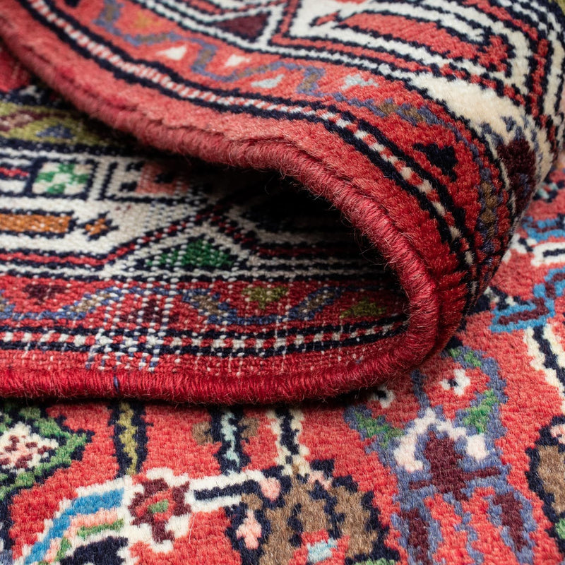 Alfombra persa - Nómada - 128 x 80 cm - rojo claro