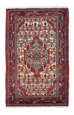 Alfombra persa - Nómada - 133 x 88 cm - beige