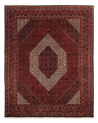 Alfombra persa - Bidjar - 253 x 200 cm - rojo oscuro