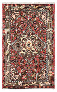 Alfombra persa - Nómada - 123 x 77 cm - rojo claro