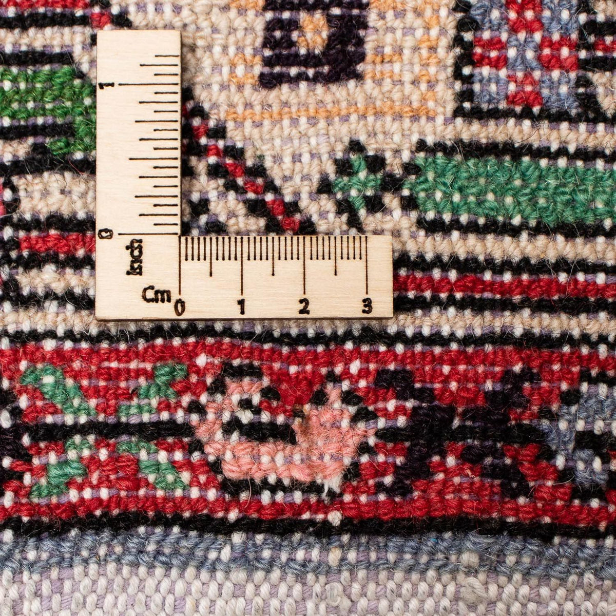 Alfombra persa - Nómada - 123 x 77 cm - rojo claro