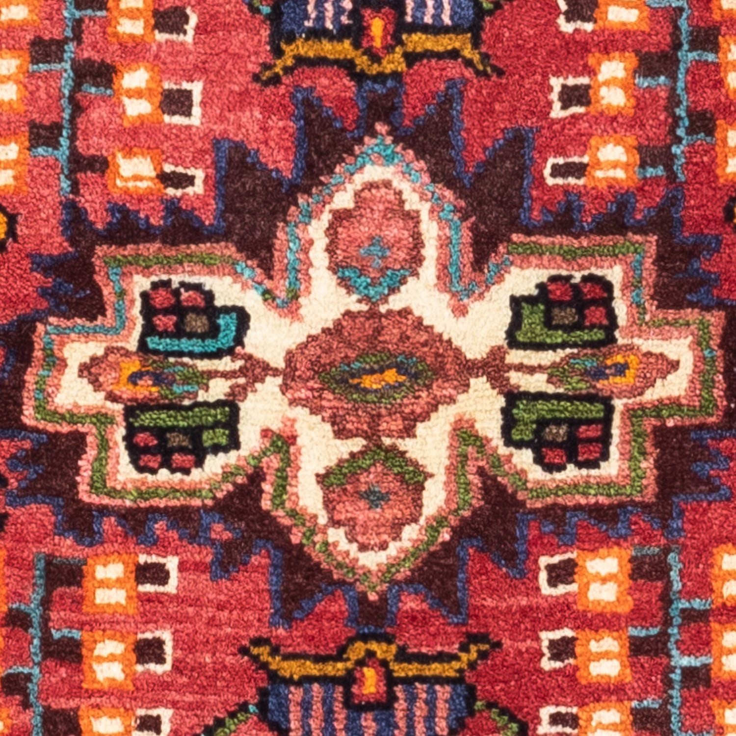 Alfombra persa - Nómada - 120 x 80 cm - rojo