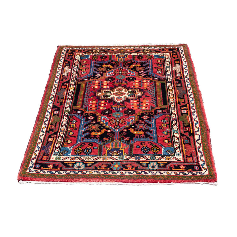 Alfombra persa - Nómada - 120 x 80 cm - rojo