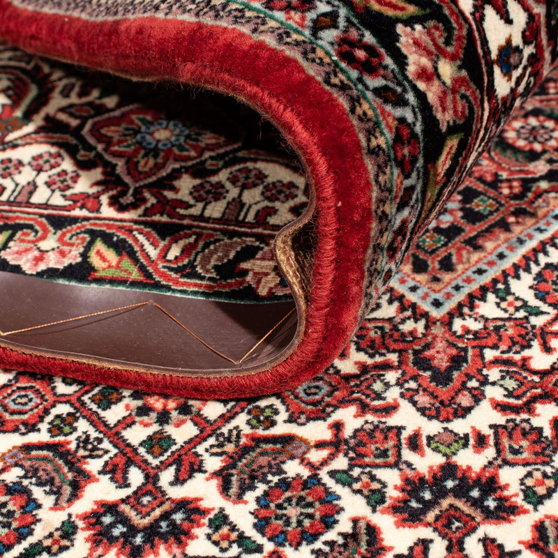 Alfombra persa - Bidjar - 303 x 203 cm - rojo