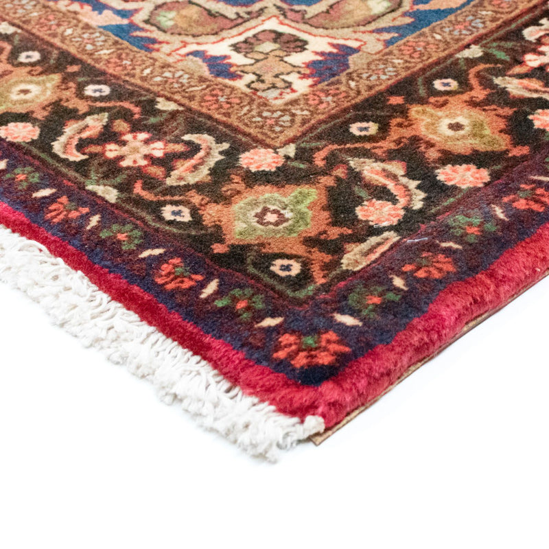 Alfombra persa - Bidjar - 223 x 132 cm - rojo claro