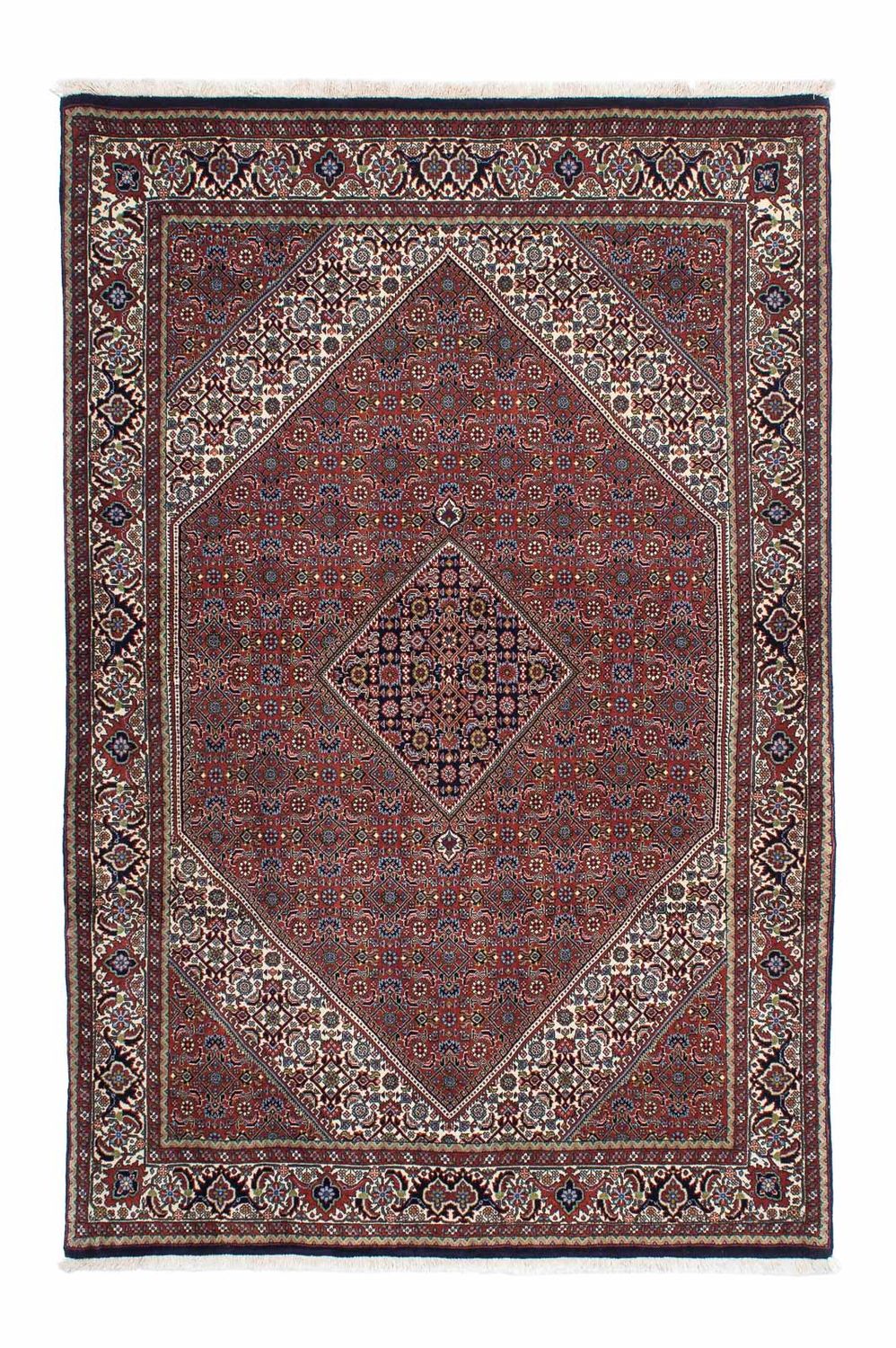 Alfombra persa - Bidjar - 198 x 137 cm - multicolor